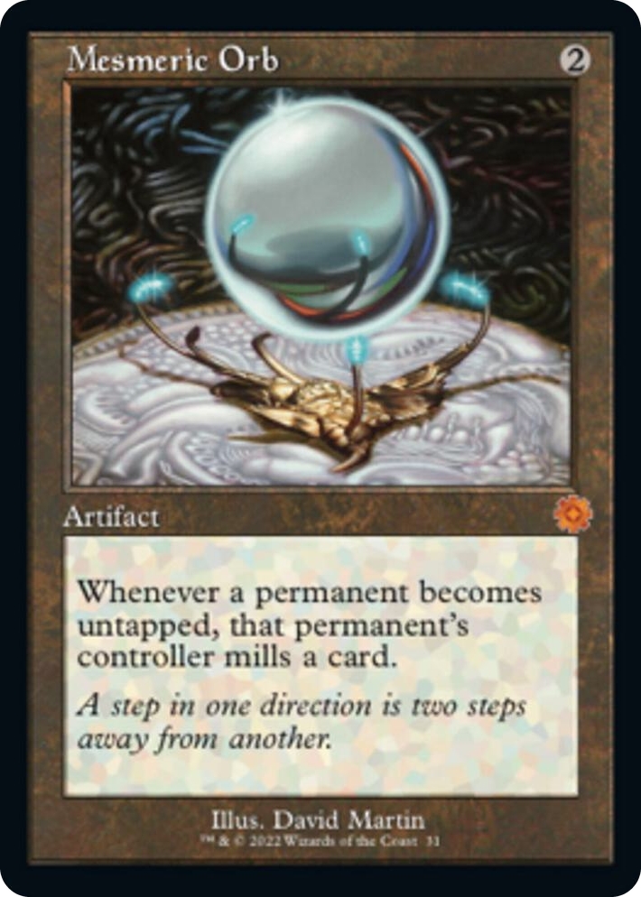 0031 Mesmeric Orb M The Brothers' War: Retro Frame Artifacts