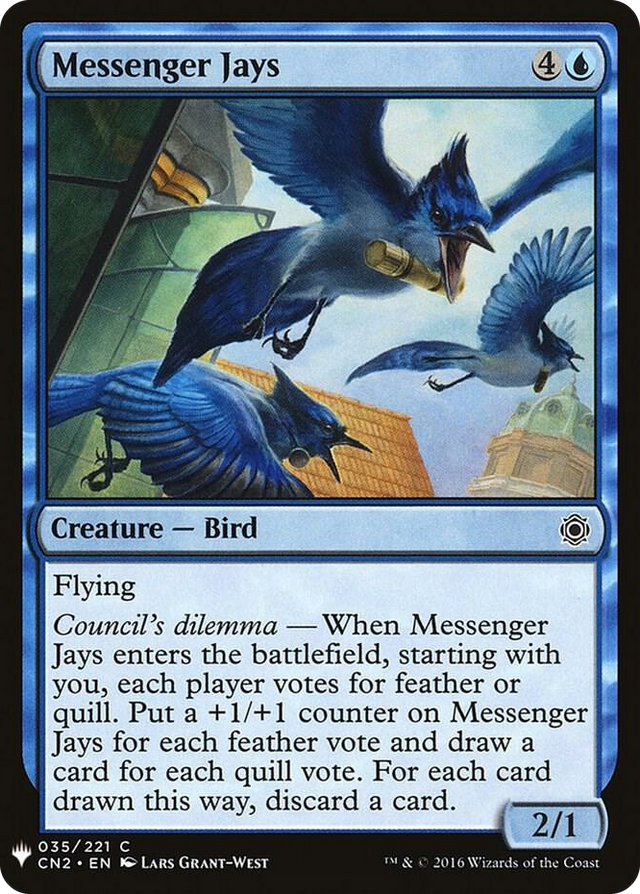 0035 Messenger Jays C The List Reprints