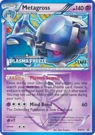 BW075 Metagross - BW75 (Team Plasma) (Prerelease) [Staff] Promo Black and White Promos