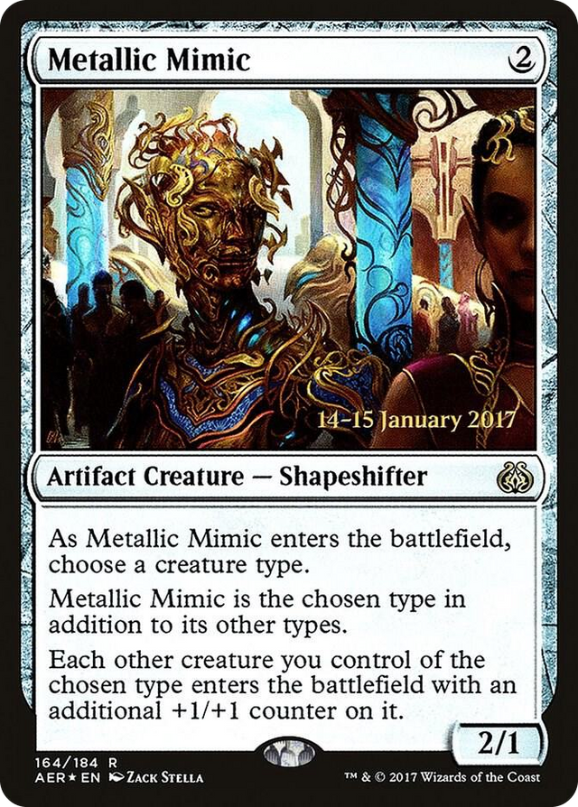 0164 Metallic Mimic R Prerelease Cards