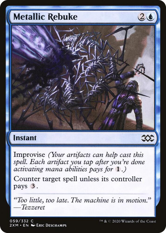 0059 Metallic Rebuke C Double Masters