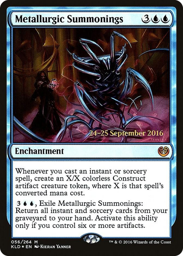 0056 Metallurgic Summonings M Prerelease Cards