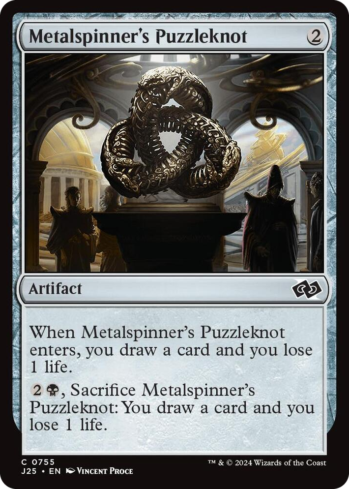 0755 Metalspinner's Puzzleknot C Foundations Jumpstart