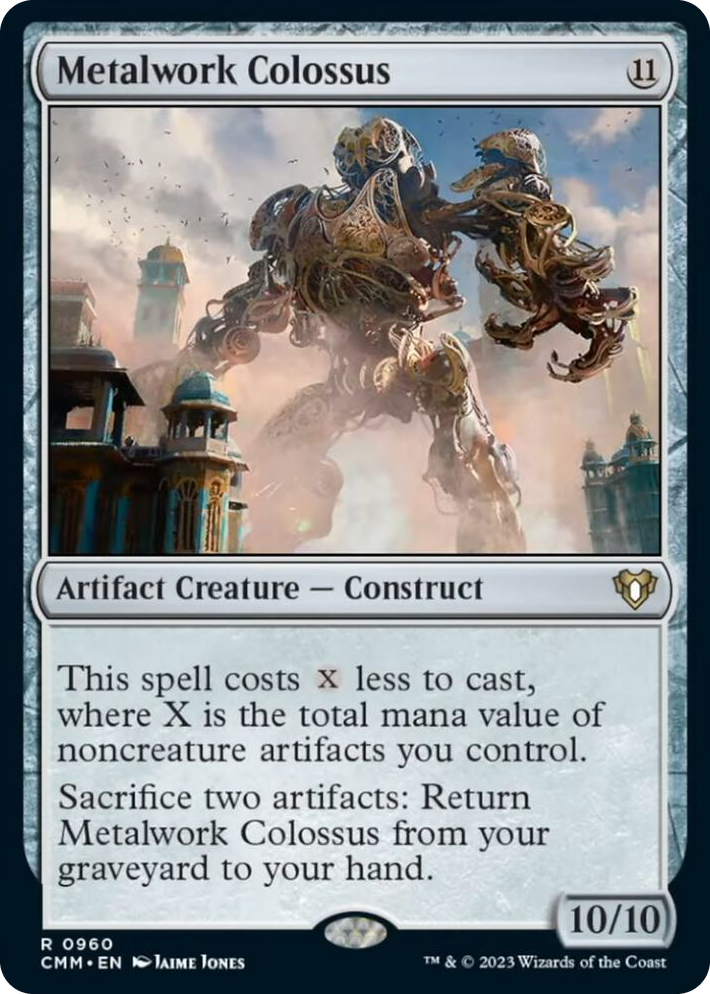 0960 Metalwork Colossus R Commander Masters