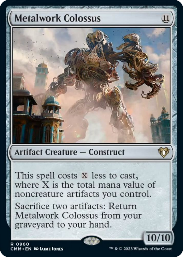 0960 Metalwork Colossus R Commander Masters