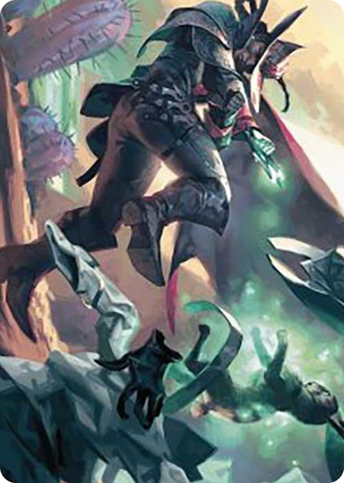 0007 Metamorphic Blast Art Card S Art Series: Outlaws of Thunder Junction