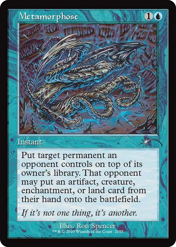 Metamorphose (Retro Frame) #2155 U - Secret Lair Drop Series Pokemon card