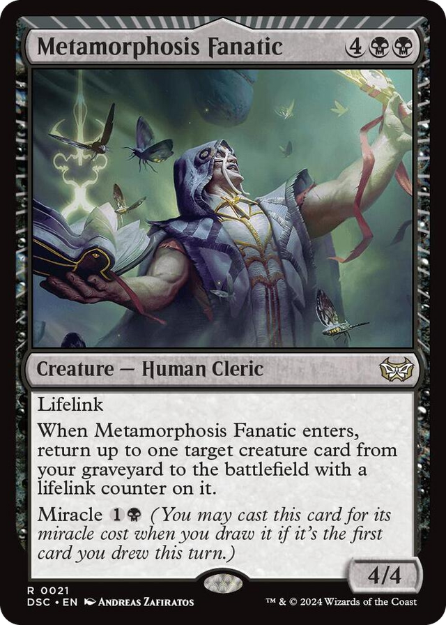 0021 Metamorphosis Fanatic R Commander: Duskmourn: House of Horror