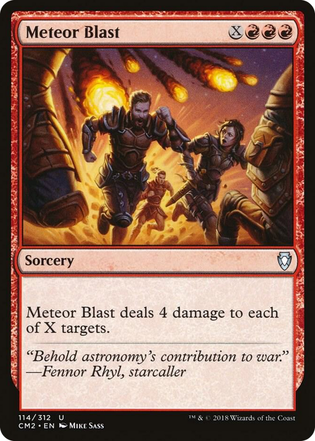 0114 Meteor Blast U Commander Anthology Volume II