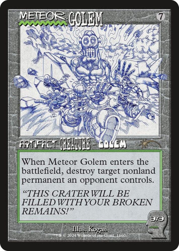 1660 Meteor Golem (1660) R Secret Lair Drop Series