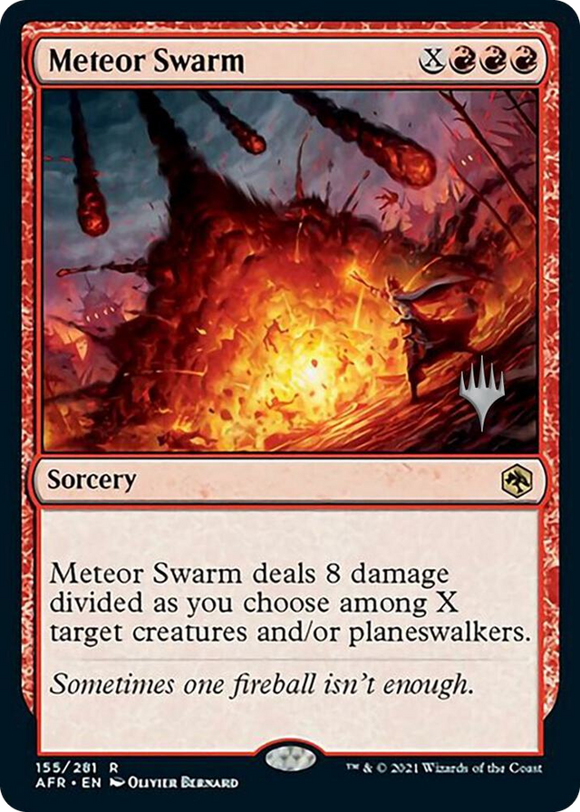 0155 Meteor Swarm R Promo Pack: Adventures in the Forgotten Realms