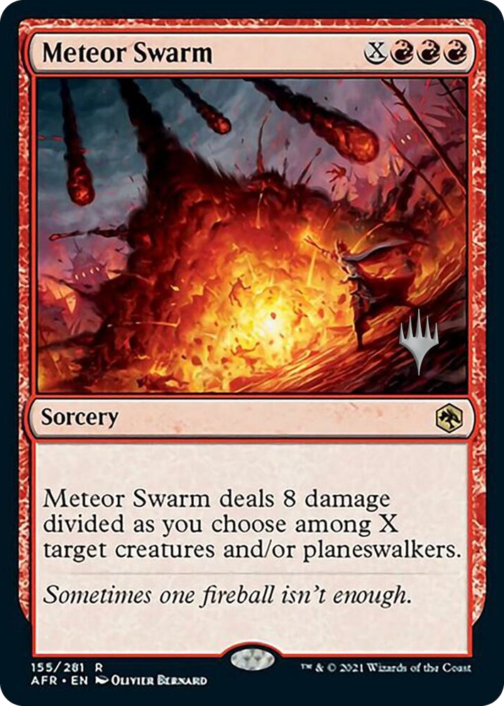 0155 Meteor Swarm R Promo Pack: Adventures in the Forgotten Realms