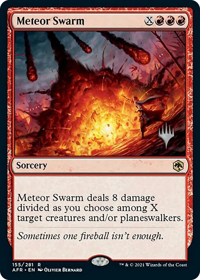 0155 Meteor Swarm R Promo Pack: Adventures in the Forgotten Realms
