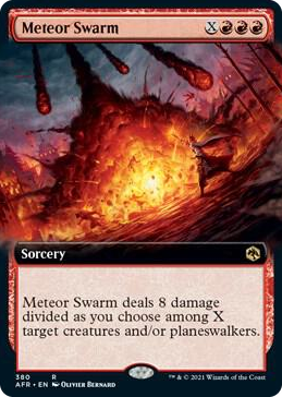 0380 Meteor Swarm (Extended Art) R Adventures in the Forgotten Realms