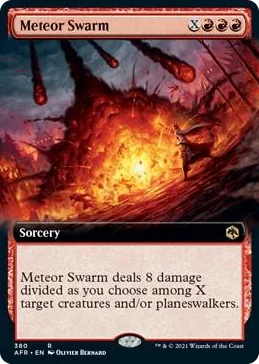 0380 Meteor Swarm (Extended Art) R Adventures in the Forgotten Realms