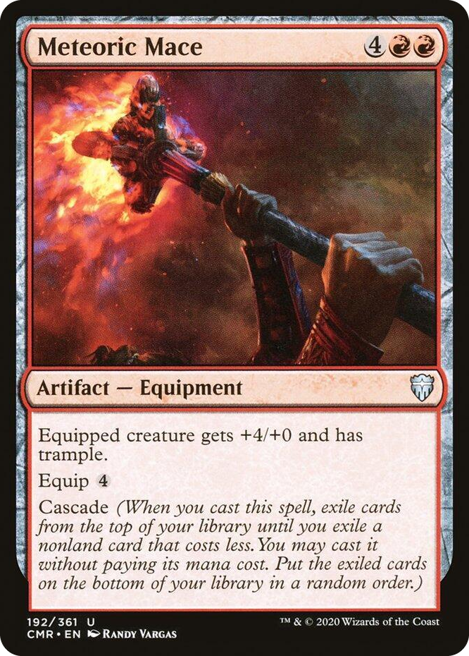 0192 Meteoric Mace U Commander Legends