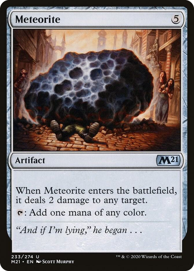 0233 Meteorite U Core Set 2021