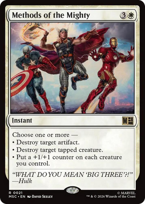 0021 Methods of the Mighty R Commander: Marvel Super Heroes