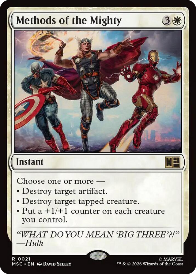 0021 Methods of the Mighty R Commander: Marvel Super Heroes