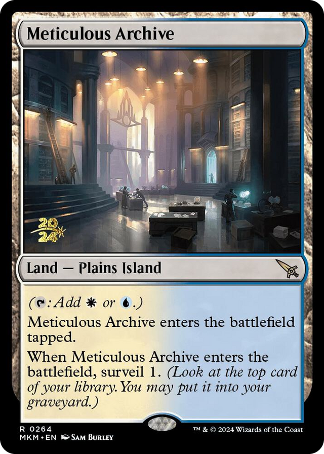 0264 Meticulous Archive R Prerelease Cards