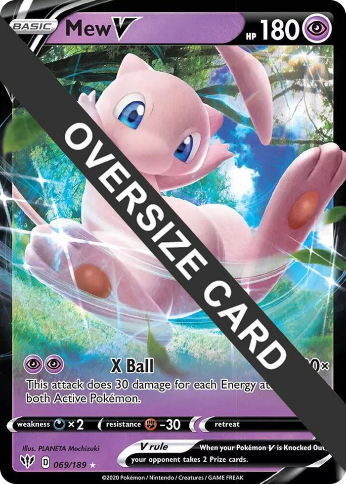 0069 Mew V Promo Jumbo Cards