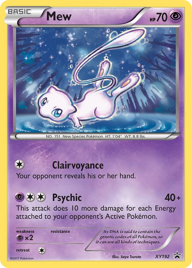 XY192 Mew - XY192 Promo XY Promos