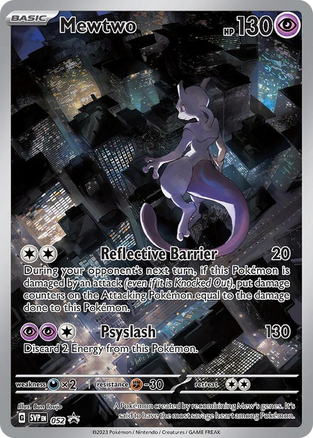 0052 Mewtwo - 052 Promo Scarlet & Violet Promo Cards