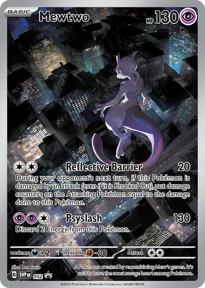 0052 Mewtwo - 052 Promo Scarlet & Violet Promo Cards