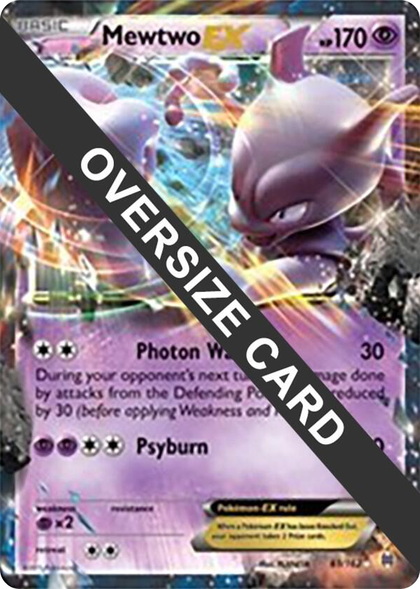 0061 Mewtwo EX Promo Jumbo Cards