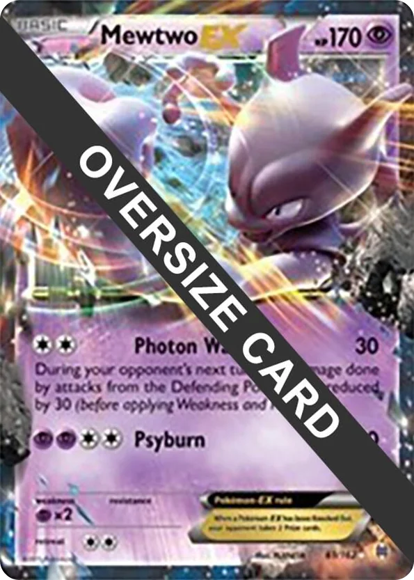 0061 Mewtwo EX Promo Jumbo Cards