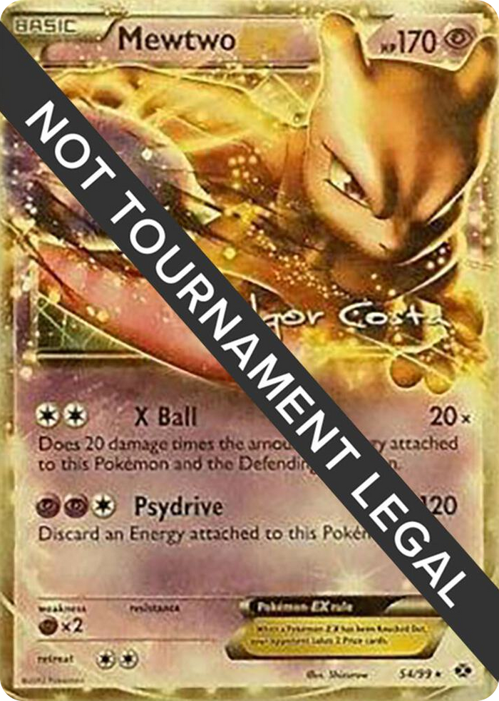 0054 Mewtwo EX - 2012 (Igor Costa) Ultra Rare World Championship Decks