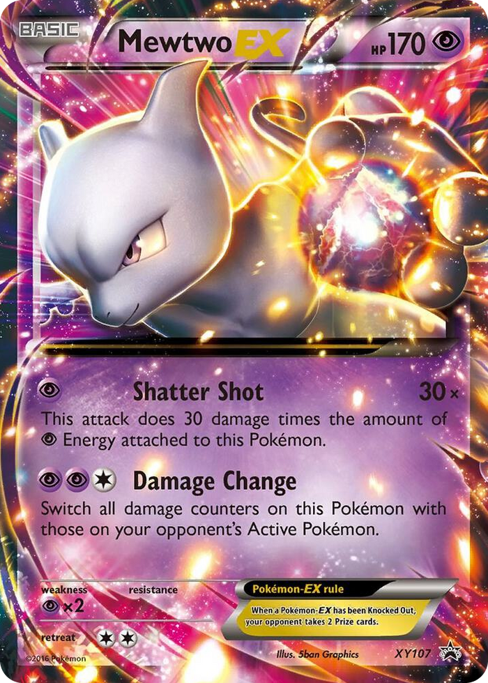 XY107 Mewtwo EX - XY107 Promo XY Promos