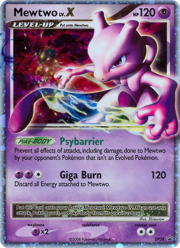 DP028 Mewtwo LV.X - DP28 Promo Diamond and Pearl Promos