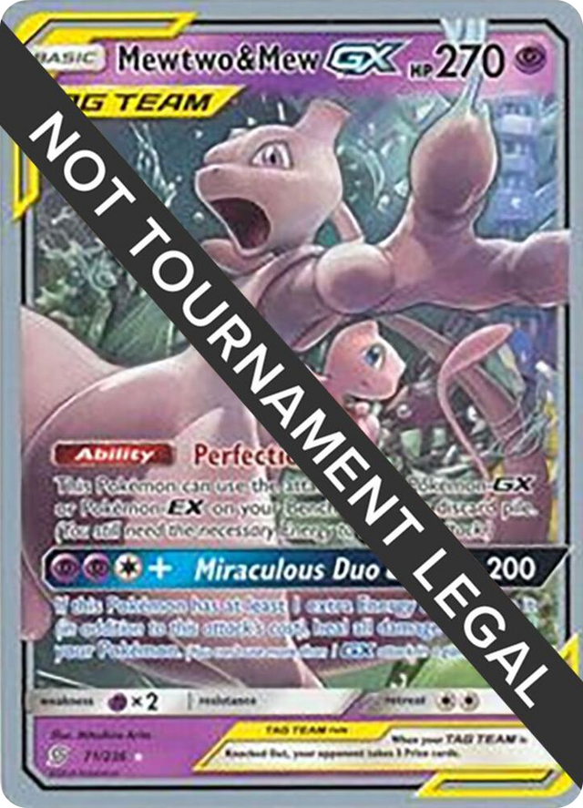 0071 Mewtwo & Mew GX - 2019 (Henry Brand) Ultra Rare World Championship Decks