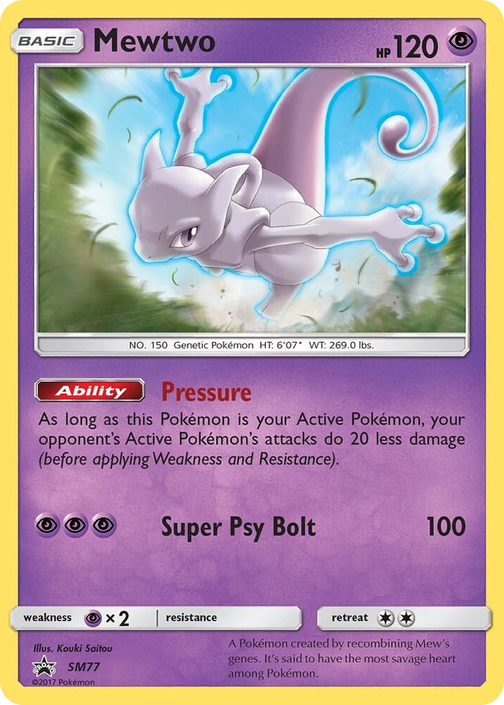 SM077 Mewtwo - SM77 Promo SM Promos
