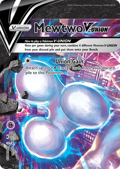 0159 Mewtwo V-UNION - SWSH159 Promo Sword & Shield Promo Cards
