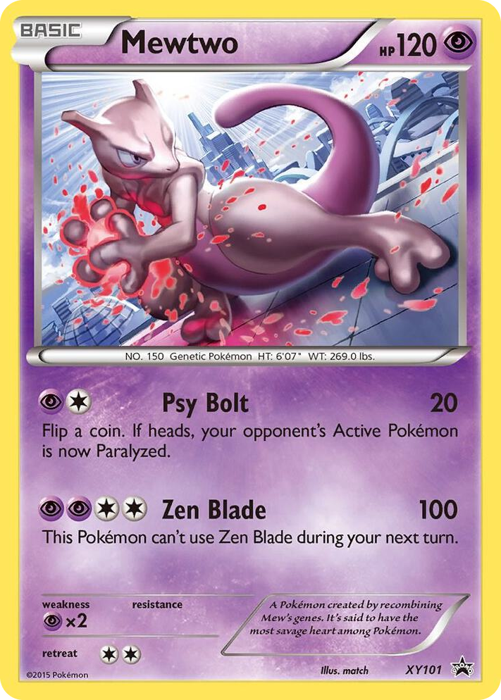 XY101 Mewtwo - XY101 Promo XY Promos
