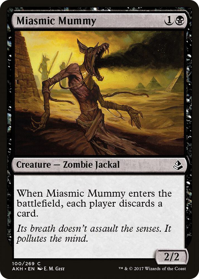 0100 Miasmic Mummy C Amonkhet