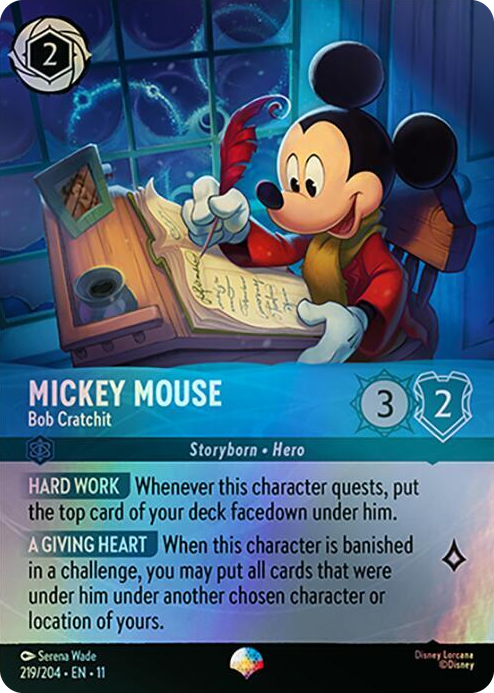 0219 Mickey Mouse - Bob Cratchit (Epic) Epic Winterspell