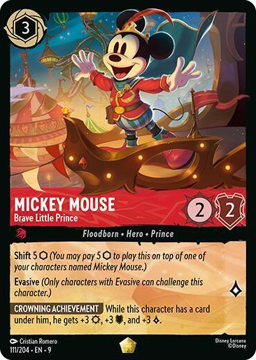 0111 Mickey Mouse - Brave Little Prince Legendary Fabled