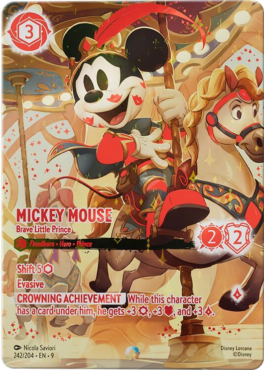 0242 Mickey Mouse - Brave Little Prince (Iconic) Iconic Fabled
