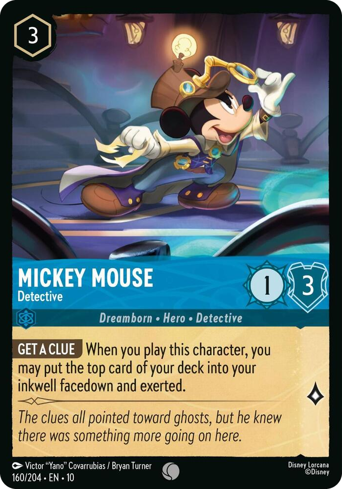 0160 Mickey Mouse - Detective Common Whispers in the Well