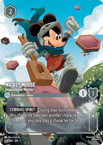 Mickey Mouse - Inspirational Warrior (Enchanted) #221 Enchanted