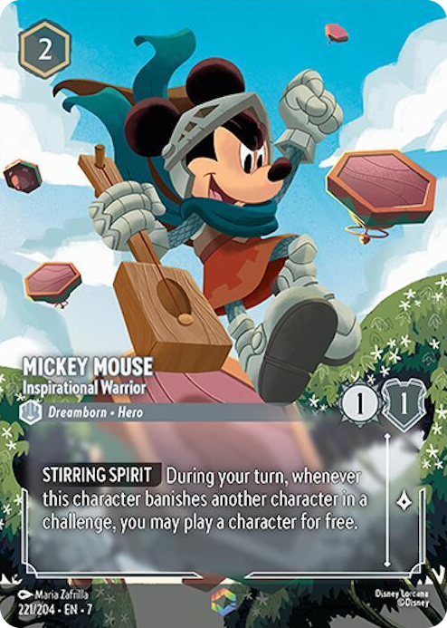 0221 Mickey Mouse - Inspirational Warrior (Enchanted) Enchanted Archazia's Island