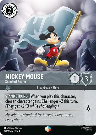 0221 Mickey Mouse - Standard Bearer (Epic) Epic Fabled