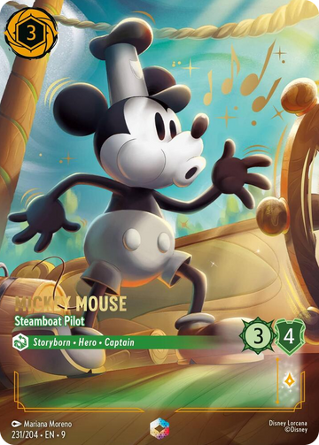 Mickey Mouse - Steamboat Pilot (Enchanted) #231 Enchanted