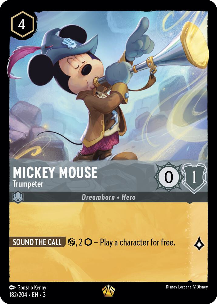 0182 Mickey Mouse - Trumpeter Legendary Into the Inklands