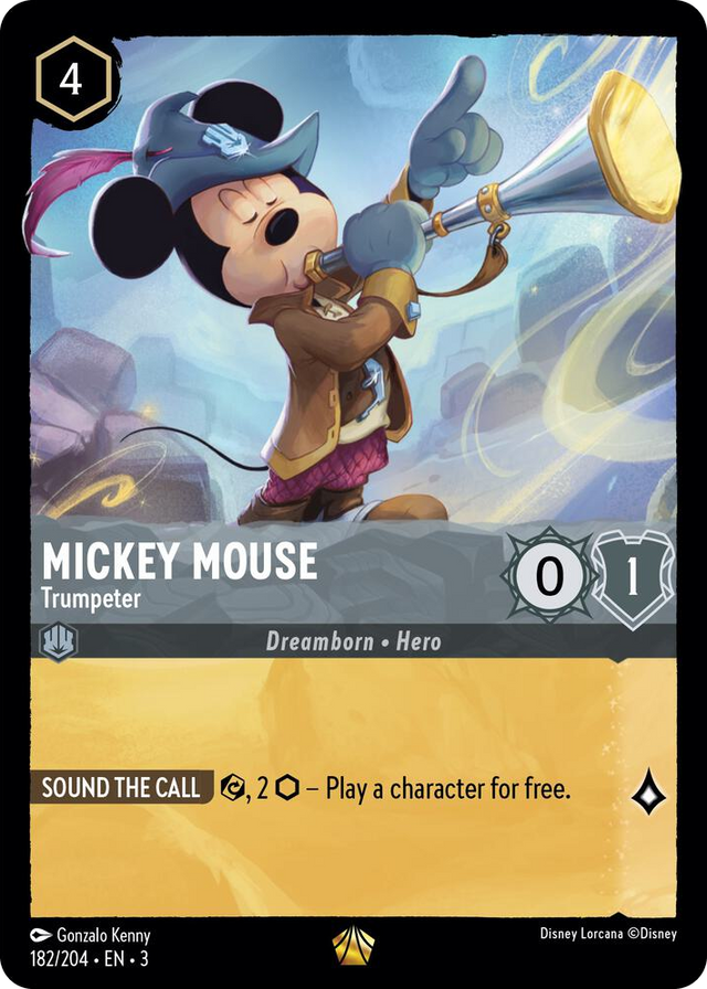 0182 Mickey Mouse - Trumpeter Legendary Into the Inklands