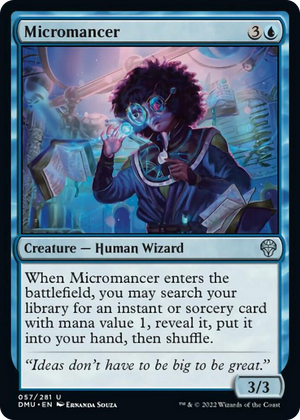 0057 Micromancer U Dominaria United