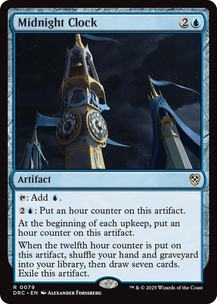 0079 Midnight Clock R Commander: Aetherdrift
